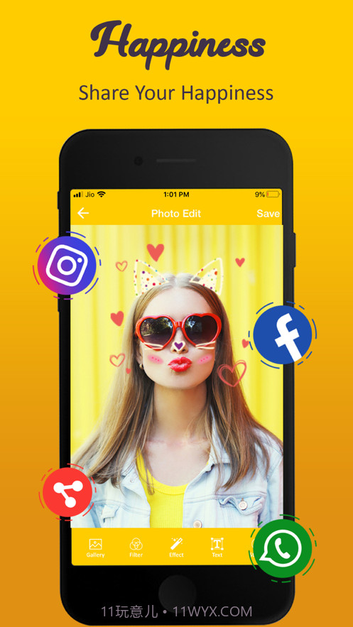 Snappy(猫脸照片编辑器)截图5 Snappy(猫脸照片编辑器)截图5