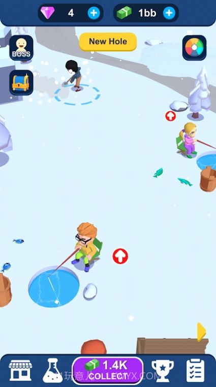 极地钓鱼挑战截图2 极地钓鱼挑战截图2