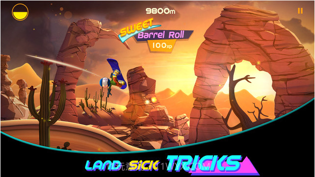 熔岩滑板大冒险截图1