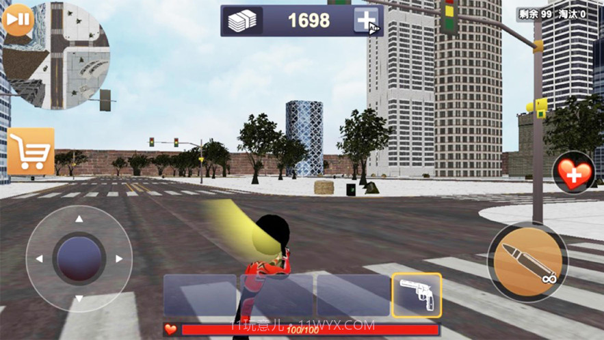 火柴人绳索英雄ios截图2