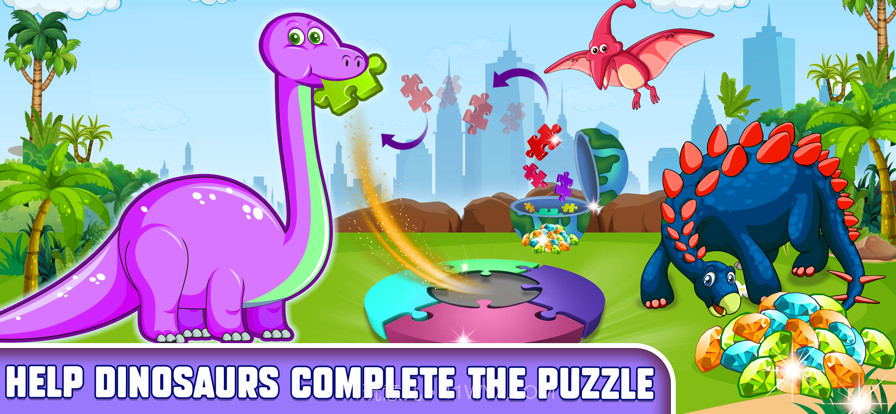 为孩子们挖恐龙游戏截图5