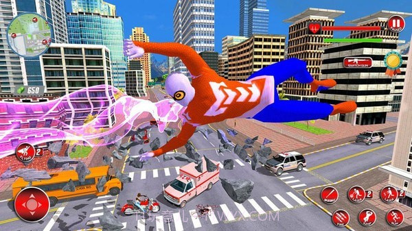 蜘蛛侠飞绳英雄截图3