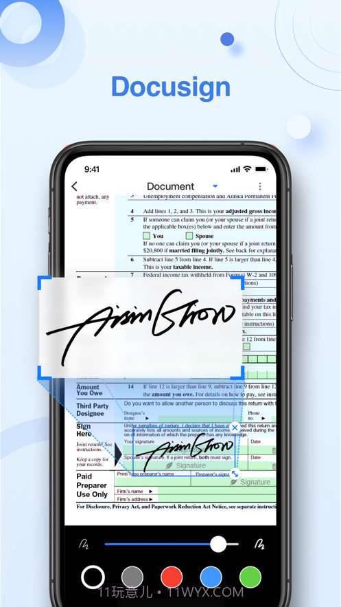 PDF电子填写和签名截图1 PDF电子填写和签名截图1