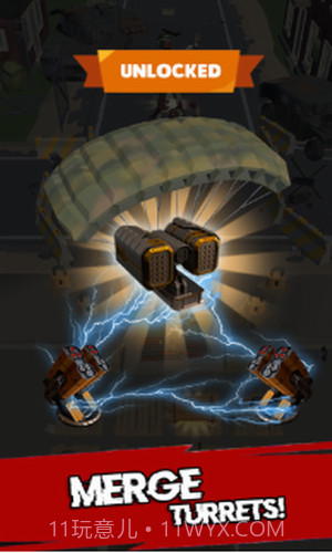 合并炮塔僵尸防御截图3 合并炮塔僵尸防御截图3