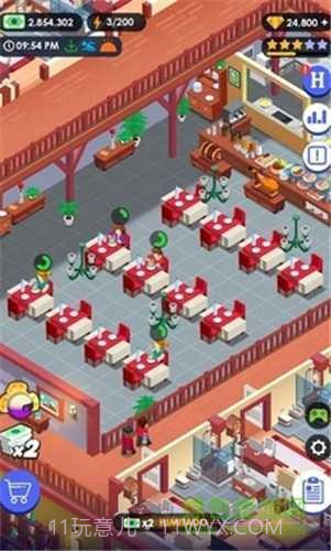 帝国大亨酒店中文无限金币钻石截图3