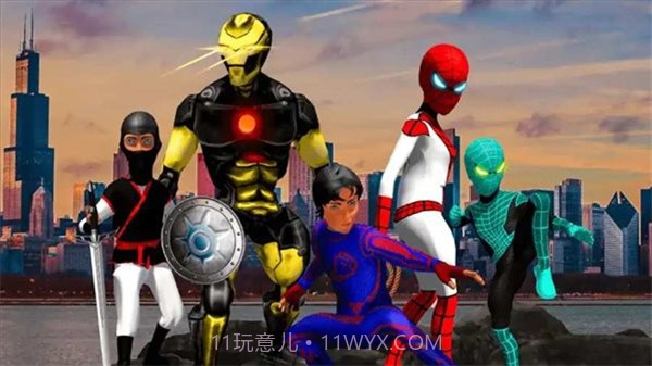 超级网络英雄截图3