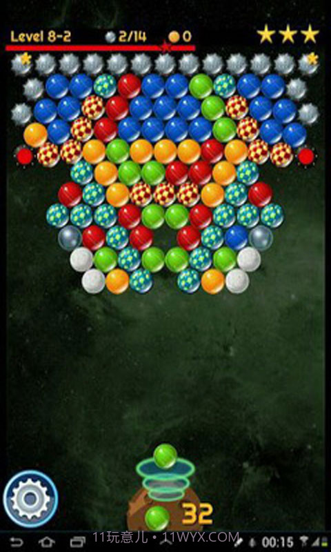 太空泡泡射击截图1