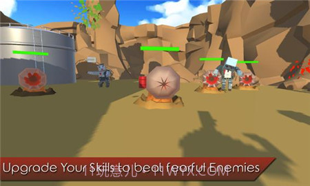 指尖铁路射击截图2