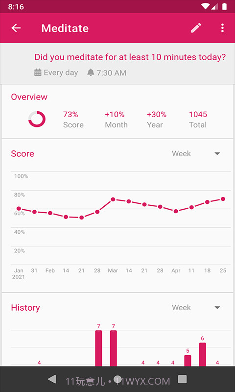 近世好习惯养成记录截图3 近世好习惯养成记录截图3