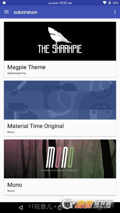 substratumlite主题管理截图2