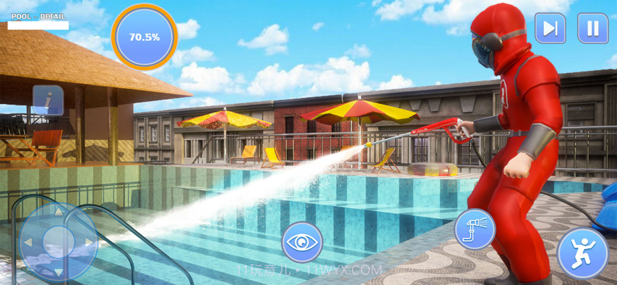 力量洗水枪模拟器截图4