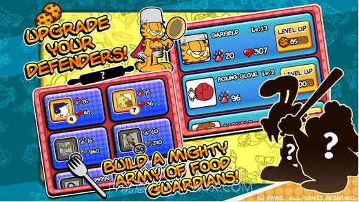 加菲猫总动员:食物大作战截图3 加菲猫总动员:食物大作战截图3