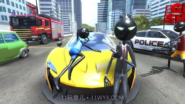 惊人的邪恶火柴人模拟器截图2