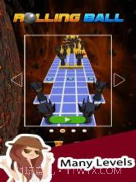 Rolling Ball : 滚球在天空上跳跃截图1 Rolling Ball : 滚球在天空上跳跃截图1
