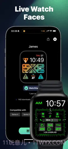 Watchfacely(iWatch表盘工具)截图1 Watchfacely(iWatch表盘工具)截图1