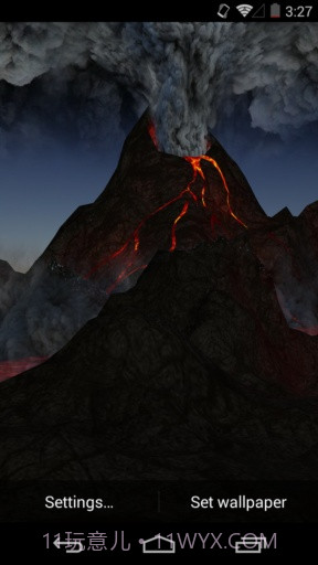 3D火山梦象动态壁纸截图5