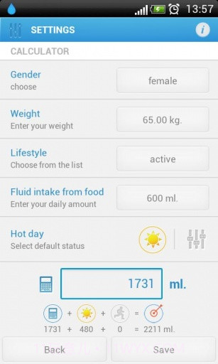 定时喝水 Hydro截图3