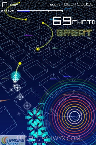 节奏过山车 Groove Coaster截图1 节奏过山车 Groove Coaster截图1