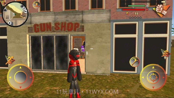 火柴人绳索英雄无限版截图1