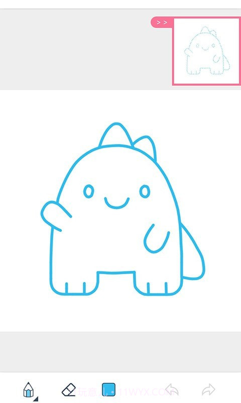 漫芽糖简笔画截图2