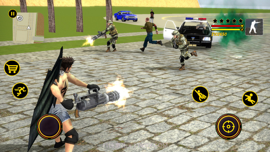 蜘蛛火柴人级英雄忍者刺客战争截图3