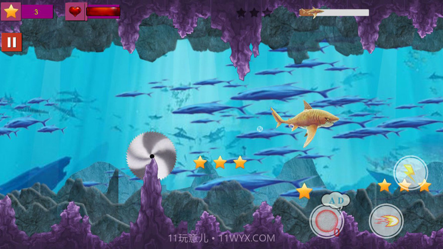 饥饿鲨鱼生存截图1 饥饿鲨鱼生存截图1