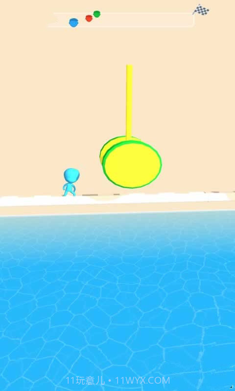 火柴人水上跑酷截图1