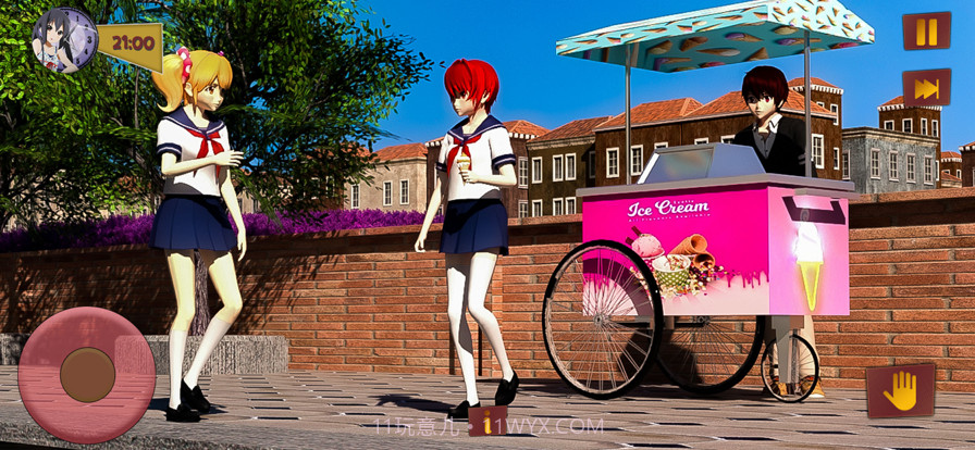 动漫高中樱花少女最新版截图2