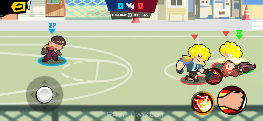 格斗街球截图3 格斗街球截图3
