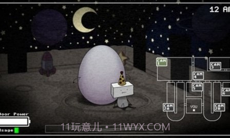 矮蛋惊魂夜游戏中文版（one night at flumpty）截图3