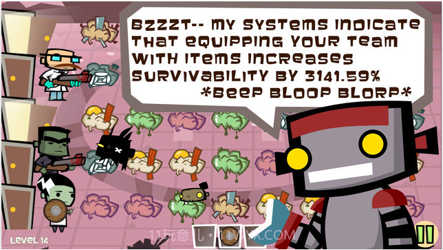 僵尸配对防御战截图4