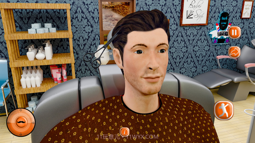 我的理发师店头发切轿车截图3 我的理发师店头发切轿车截图3