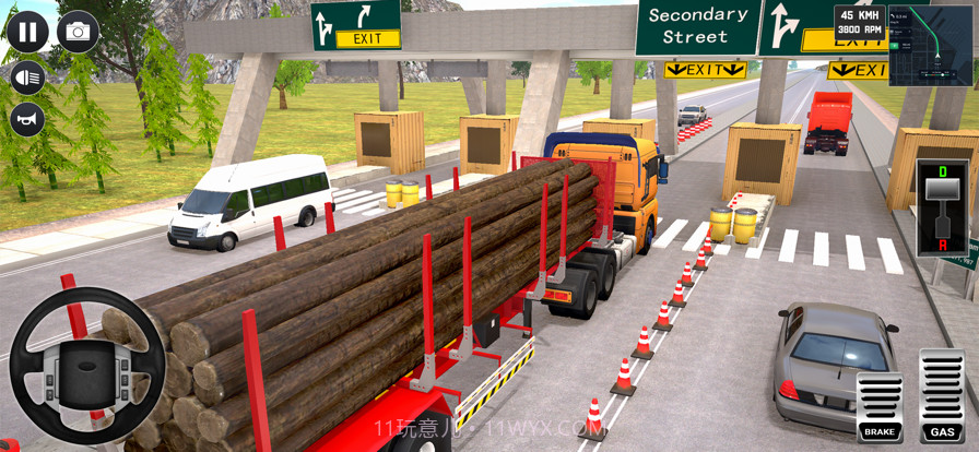 半卡车驾驶模拟器截图3
