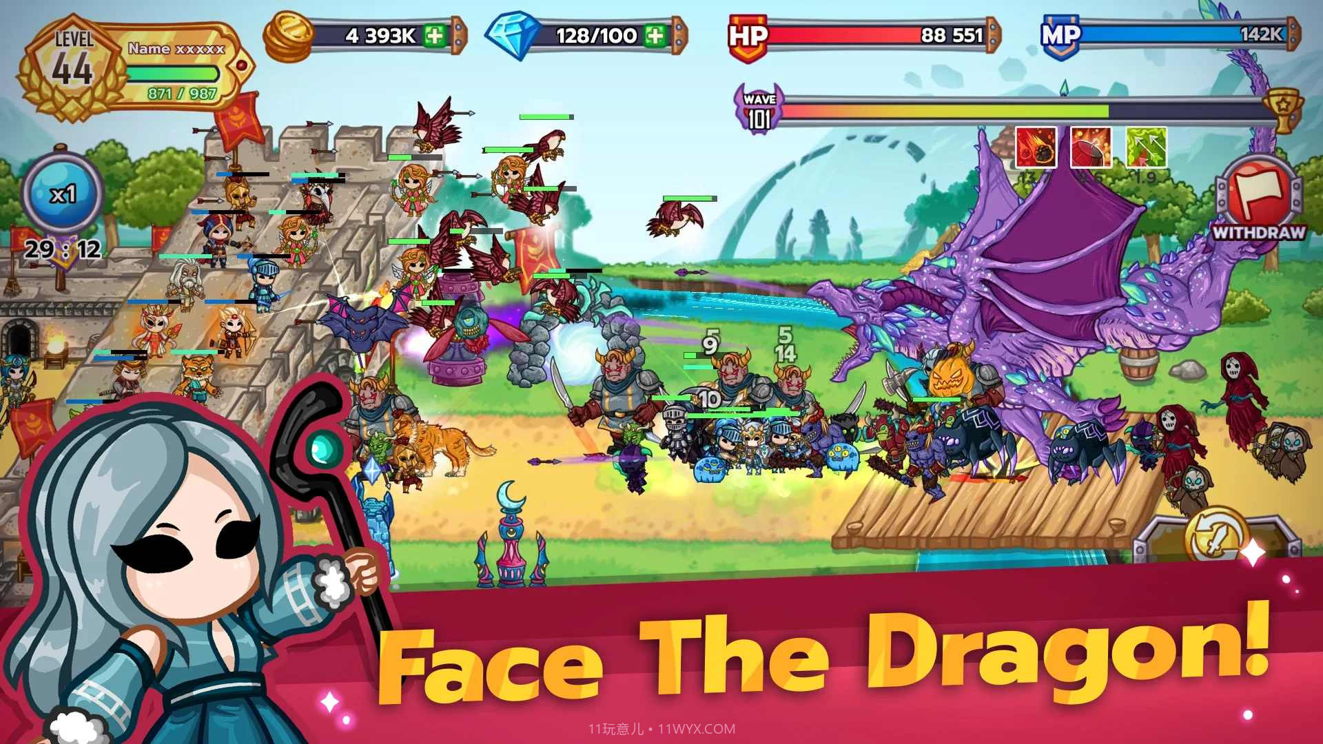 保卫王国城堡和塔截图2