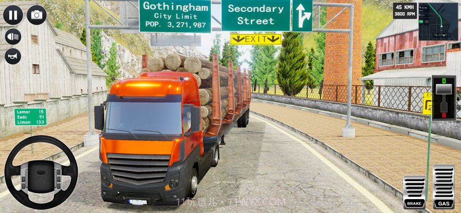 半卡车驾驶模拟器截图4