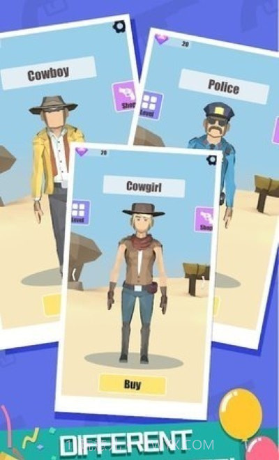 牛仔战争3D截图2