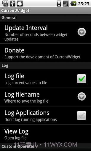 耗电管家 CurrentWidget截图3