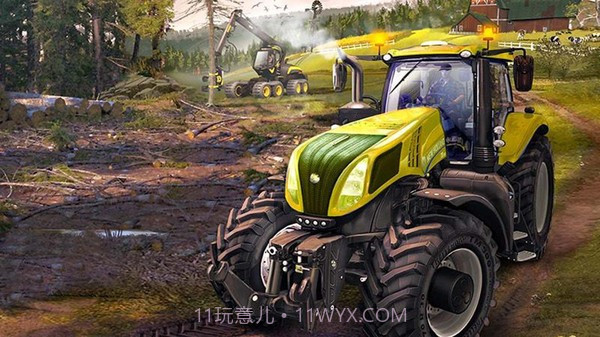 手推拖拉机模拟驾驶截图3
