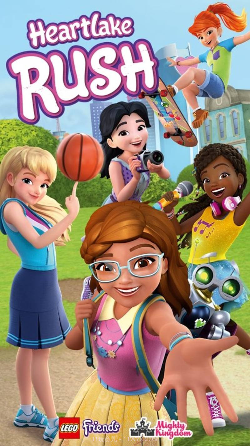 乐高好朋友心湖城跑酷截图1 乐高好朋友心湖城跑酷截图1