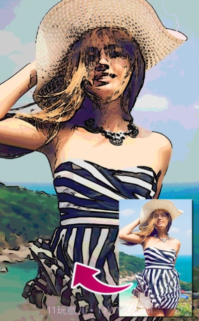 肖像素描相机截图3