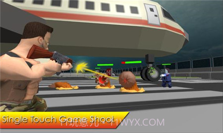 指尖铁路射击截图1