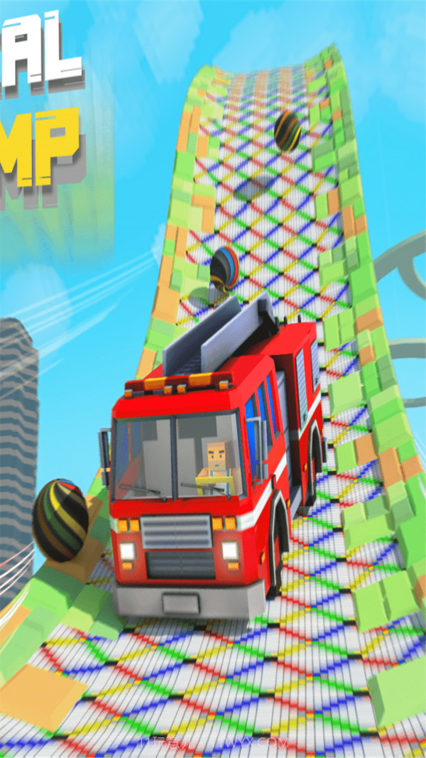 方块坡道飞车截图1