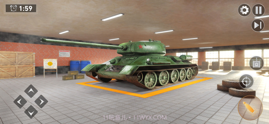 战争的坦克世界战斗截图4 战争的坦克世界战斗截图4