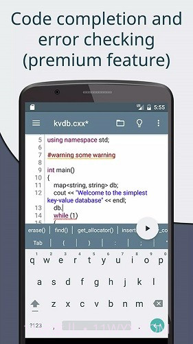 Cxxdroid编程器截图3