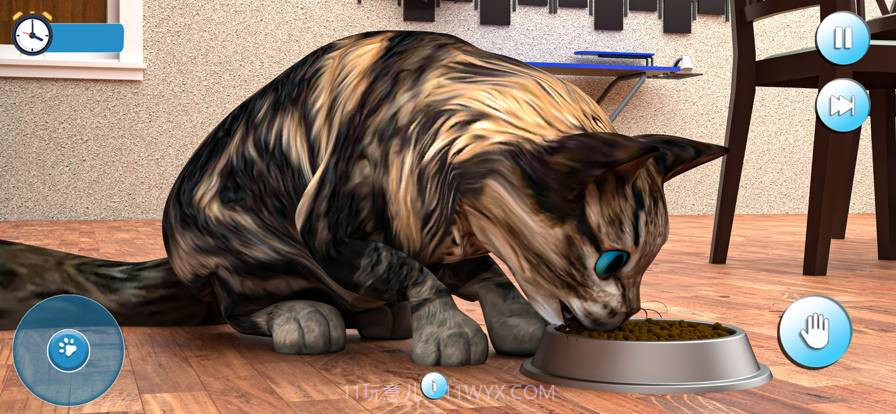 怀孕的猫和可爱的小猫游戏截图3