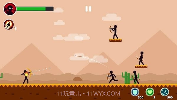 火柴人射箭大作战截图3 火柴人射箭大作战截图3