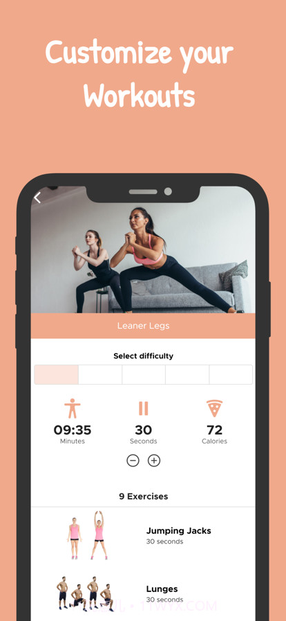 大腿和臀部收紧训练截图4