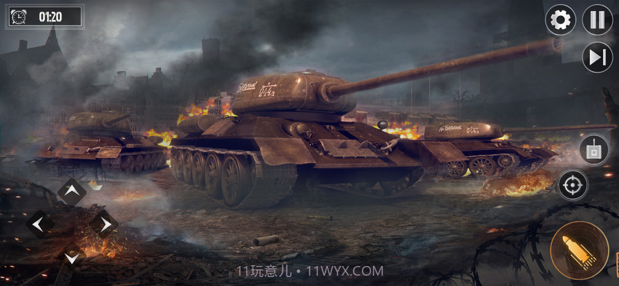 战争的坦克世界战斗截图7 战争的坦克世界战斗截图7
