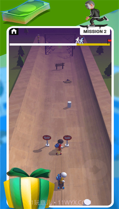 翻转滑板长板冲刺截图1