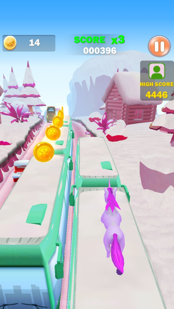 独角兽地铁跑酷截图4 独角兽地铁跑酷截图4